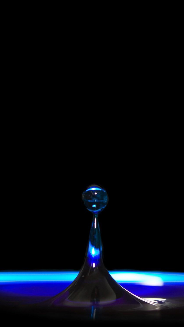 Drop Of Water Abstract iPhone Wallpaper HD