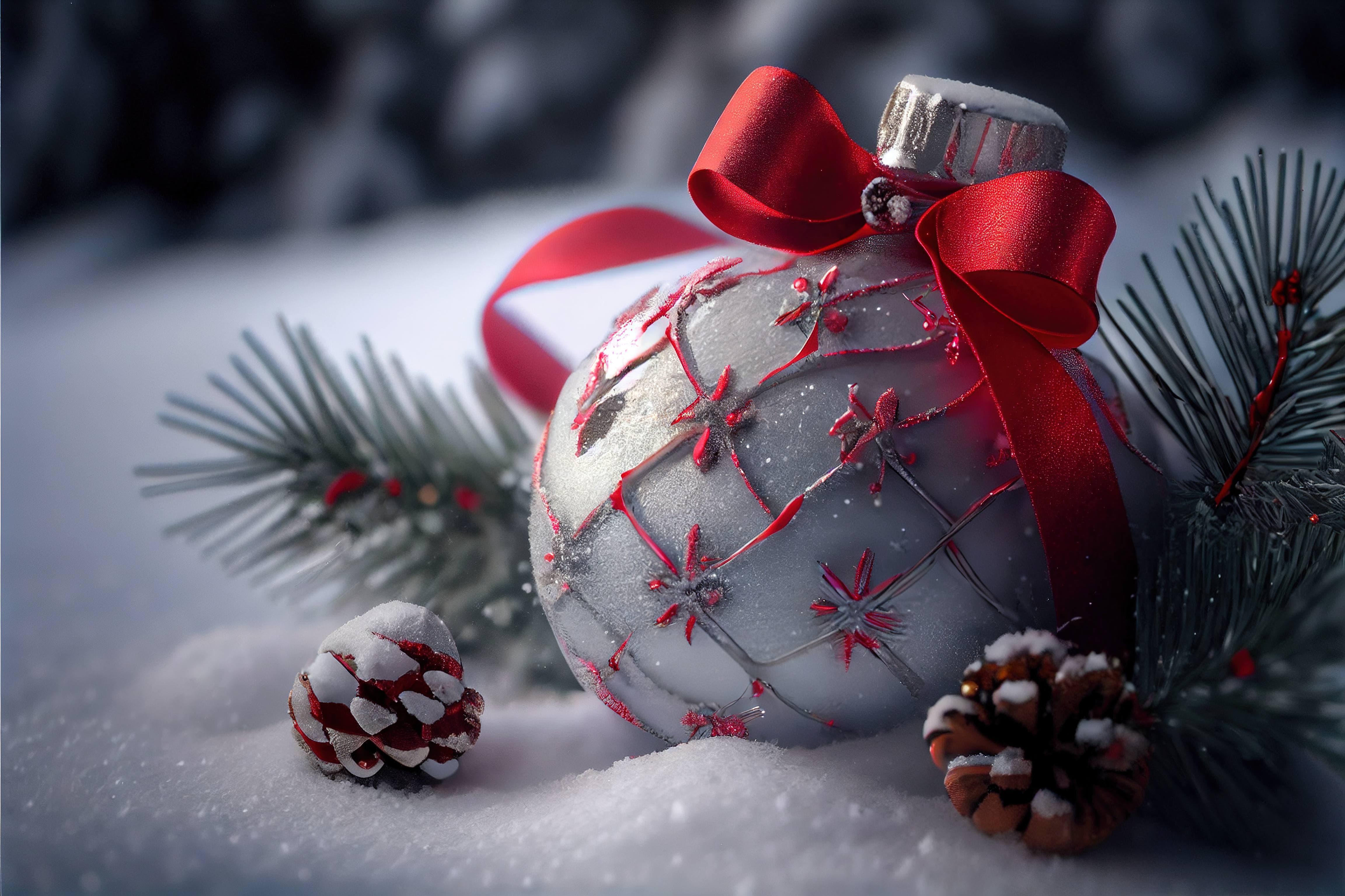 Christmas Background Holiday Wallpaper
