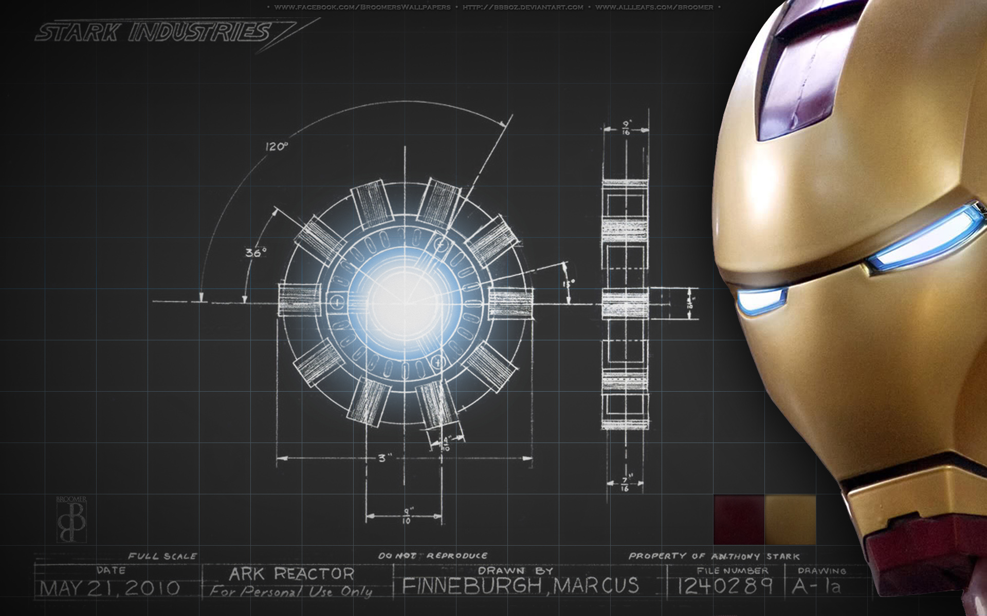 Iron Man Background Wallpaper
