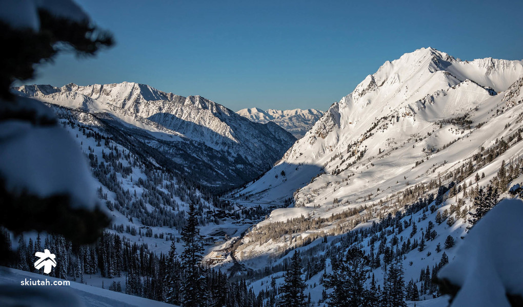 Ski Utah Themed Zoom Background