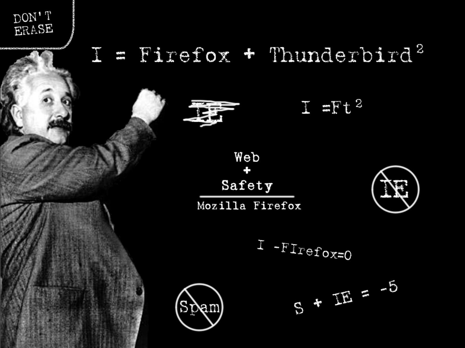 Funny Albert Einstein Firefox Formula Id