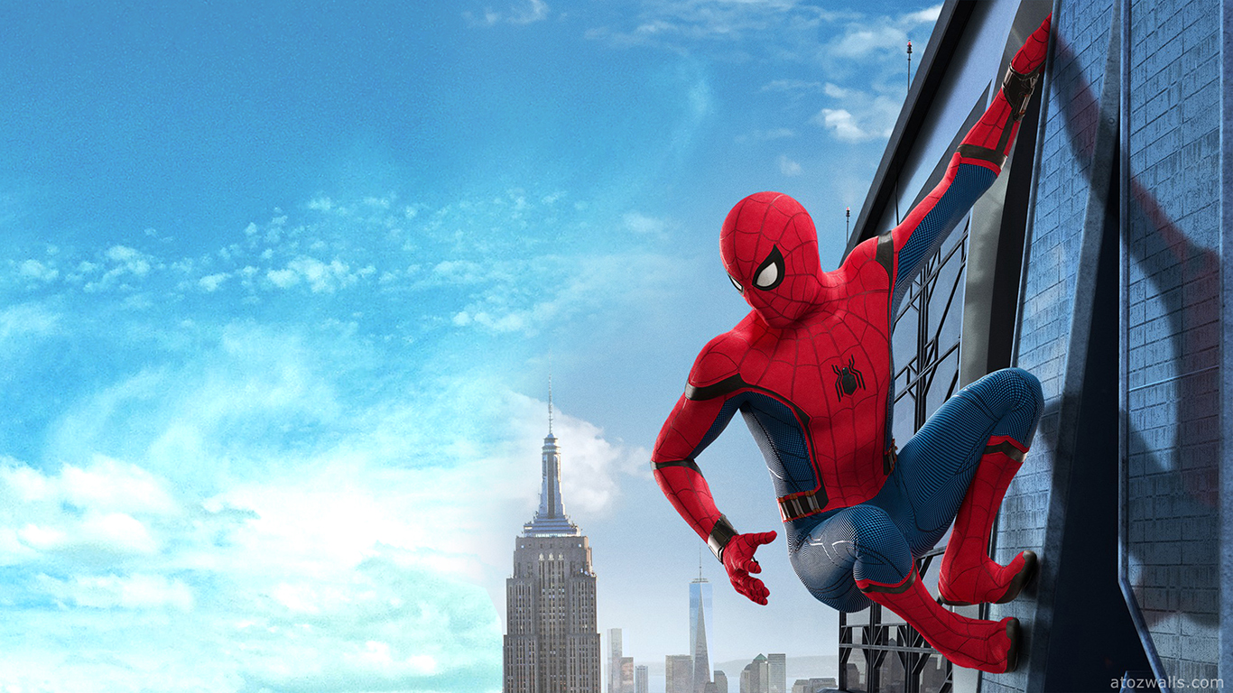 Spiderman Homeing HD Wallpaper