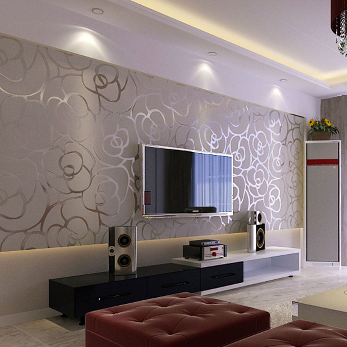 Contemporary Modern Bedroom Wallpaper Designs