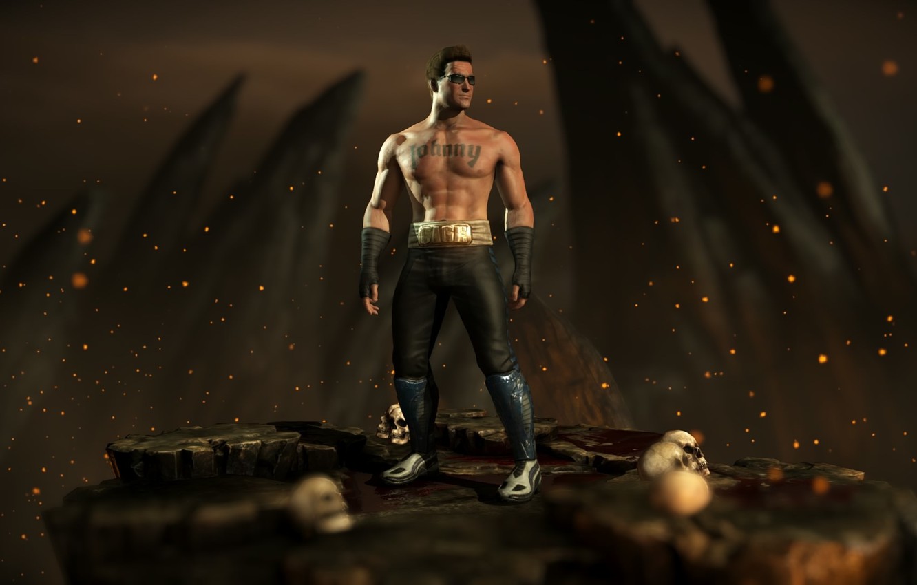 Wallpaper Johnny Cage Mortal Kombat X