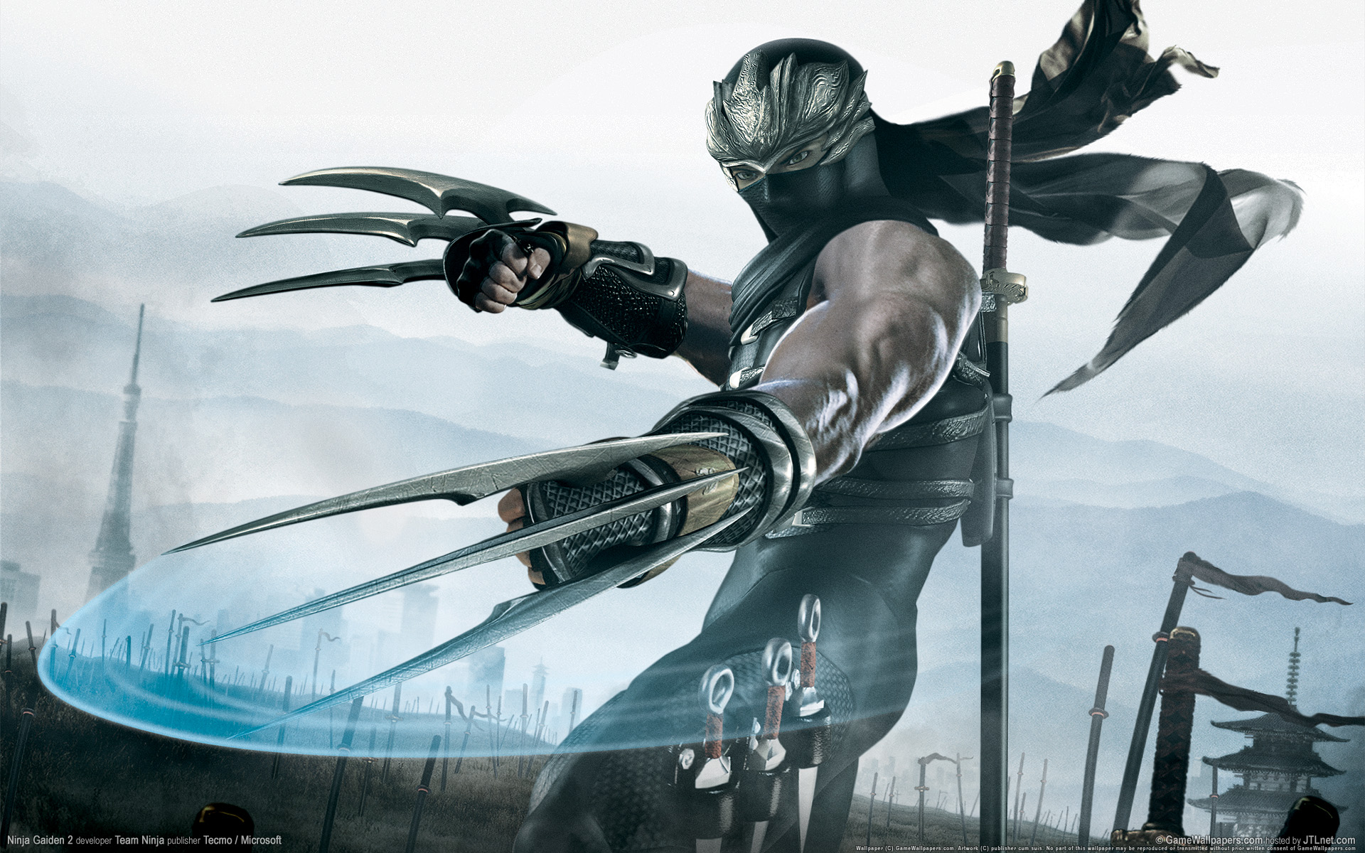 Game Ninja Assassin Background Screensaver Gaiden Wallpaper Pictures
