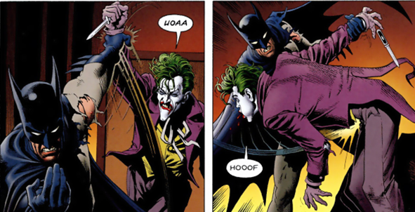 Batman Vs Joker Killing Joke Png
