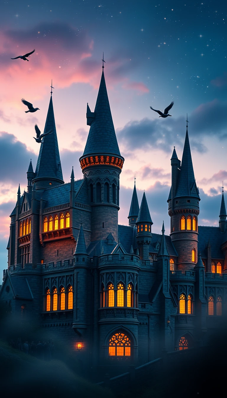 Hogwarts Phone Wallpaper