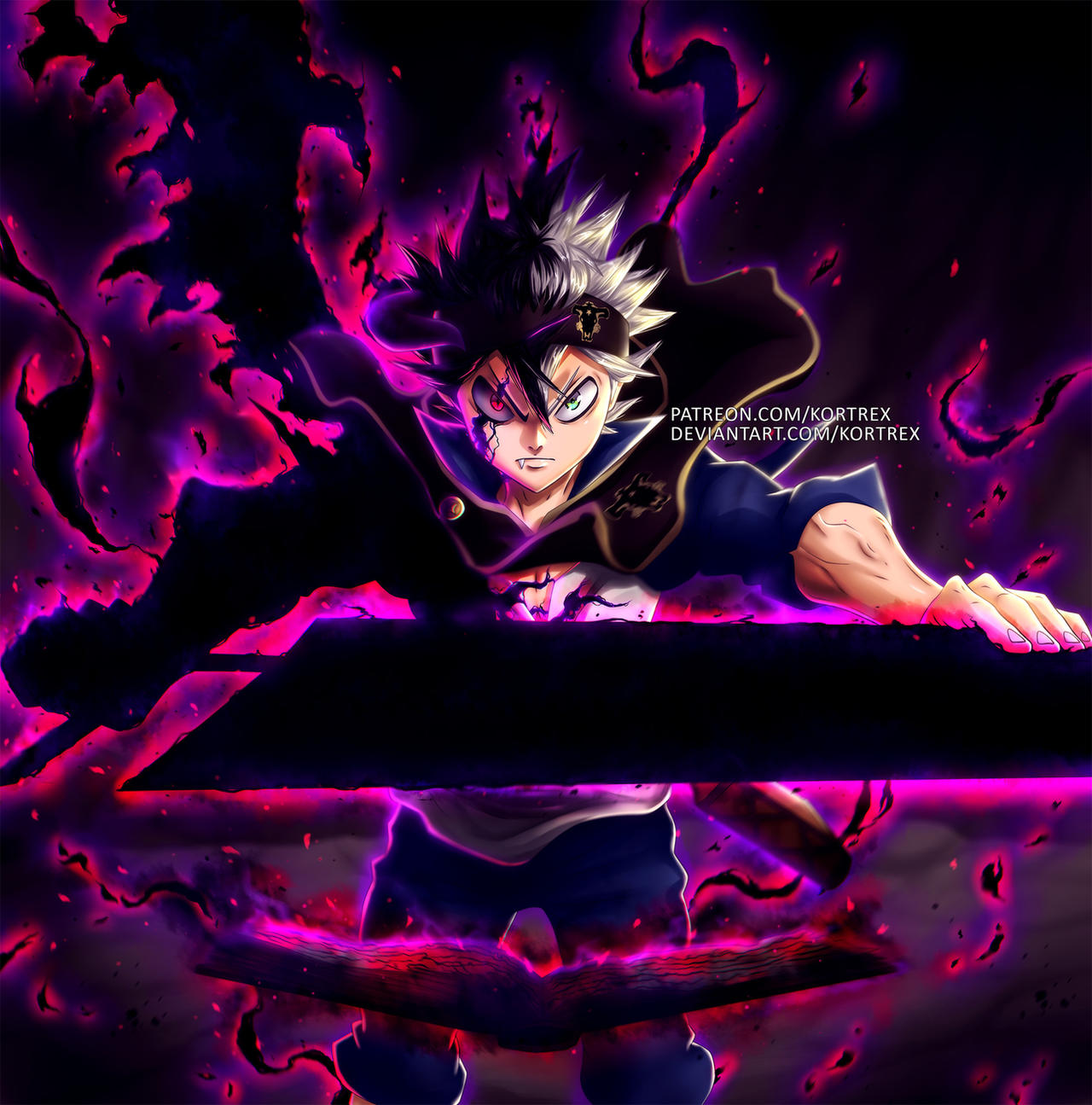 Black Clover Asta Wallpaper