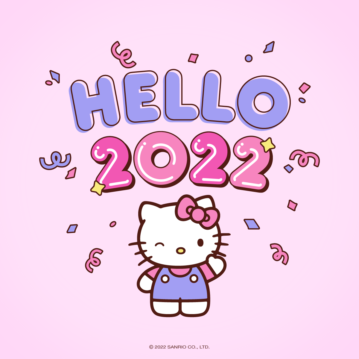 Hello Kitty On X Wishing You A Safe And