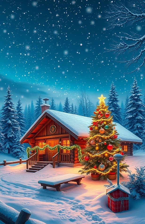 Christmas Wallpaper For Dual Monitor