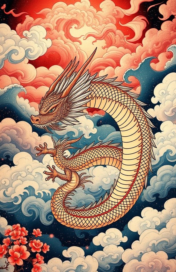 Japanese Dragon Wallpaper