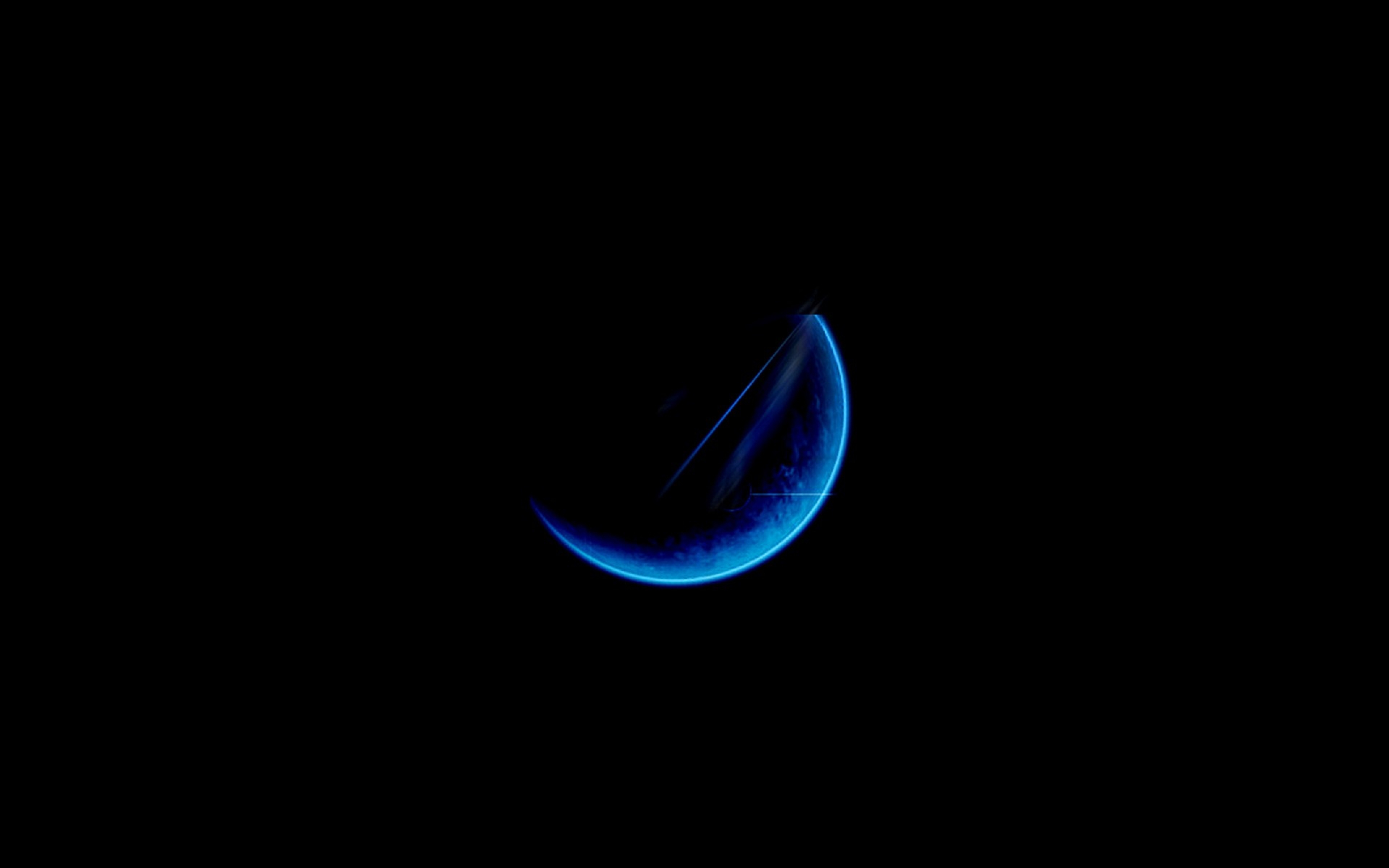 Free download Download Wallpaper 3840x2400 Moon Light Blue Black Ultra HD 4K  HD [3840x2400] for your Desktop, Mobile & Tablet | Explore 40+ Dark Blue  Moon Wallpaper | Dark Blue Wallpapers, Blue