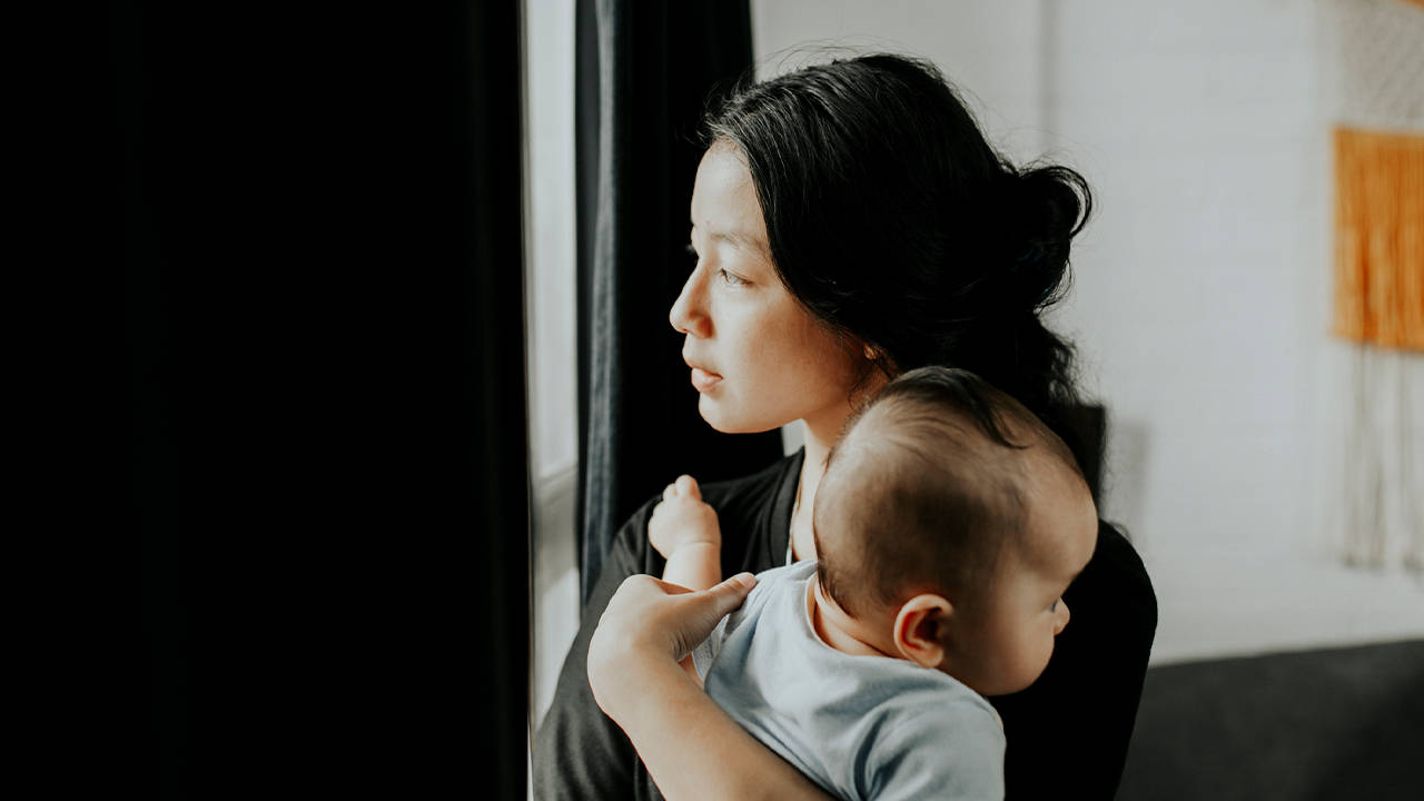 Mother And Baby Wallpaper