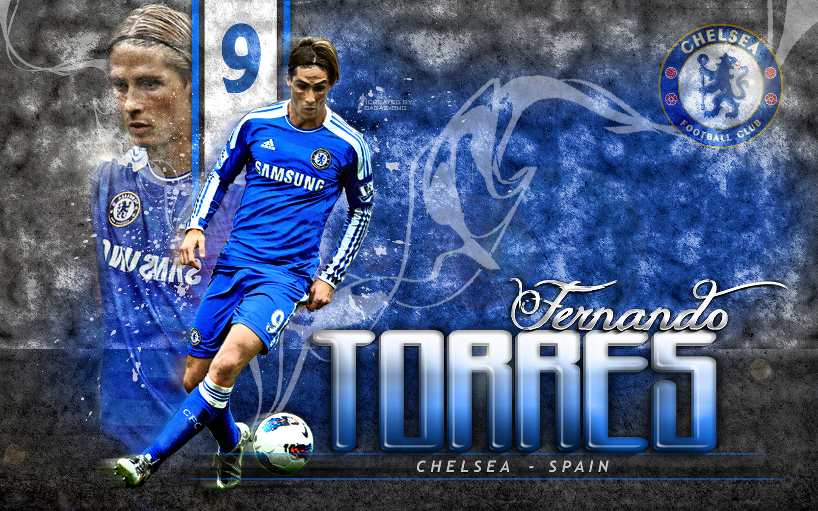 Fernando Torres Chelsea Exclusive HD Wallpaper