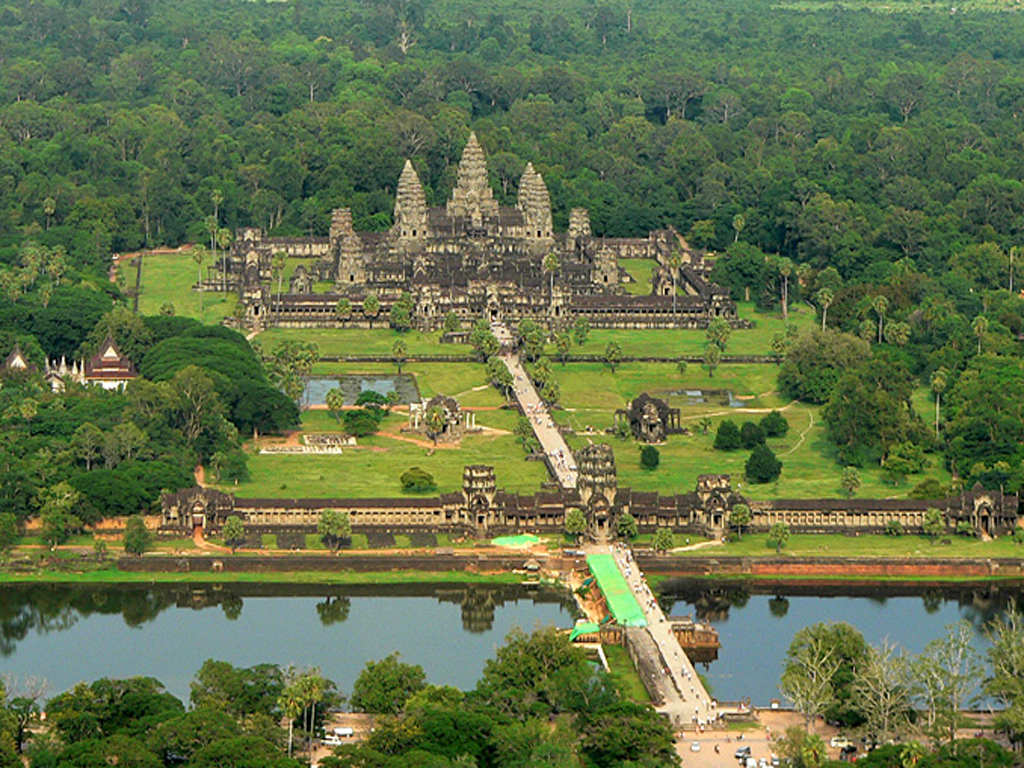Angkor Wat Temple Is The Largest Religious Monument In World