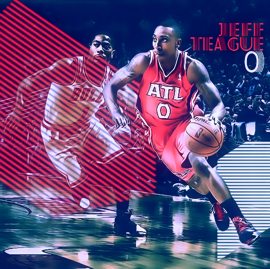 Jeff Teague Atlanta Hawks By Mississippibullet