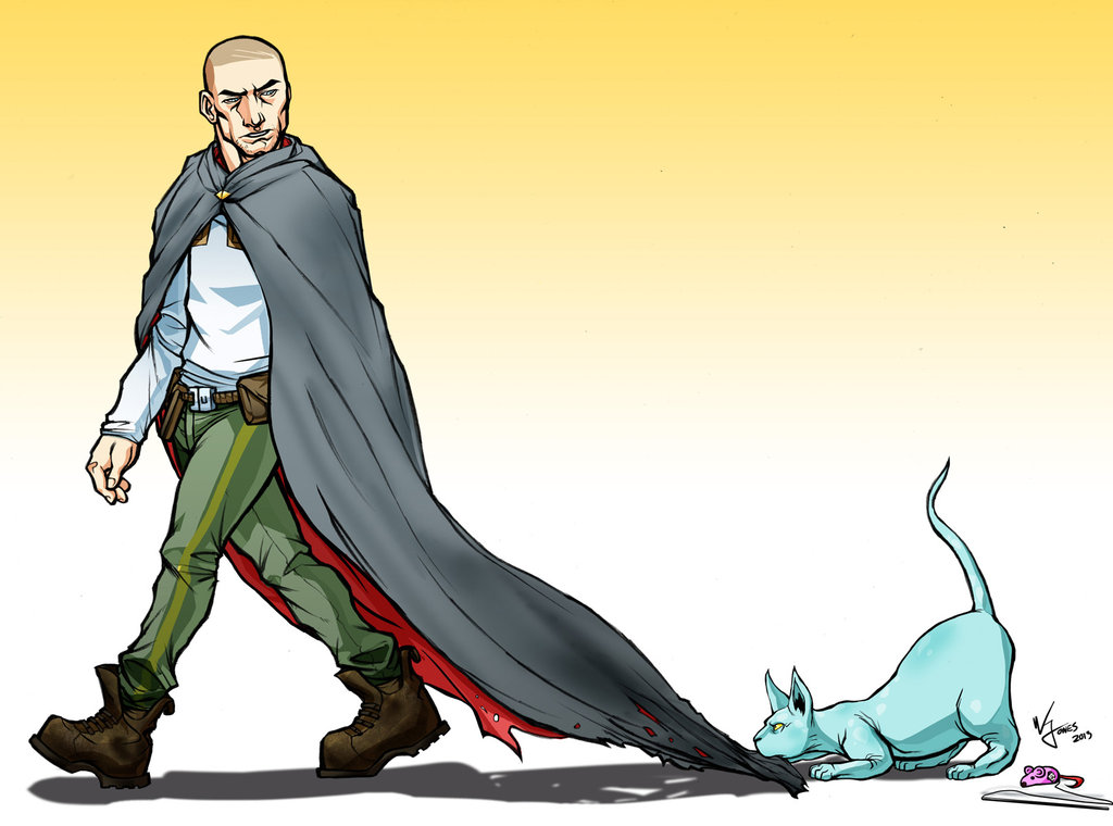 Saga Fan Art The Will And Young Lying Cat By Willjonesart On