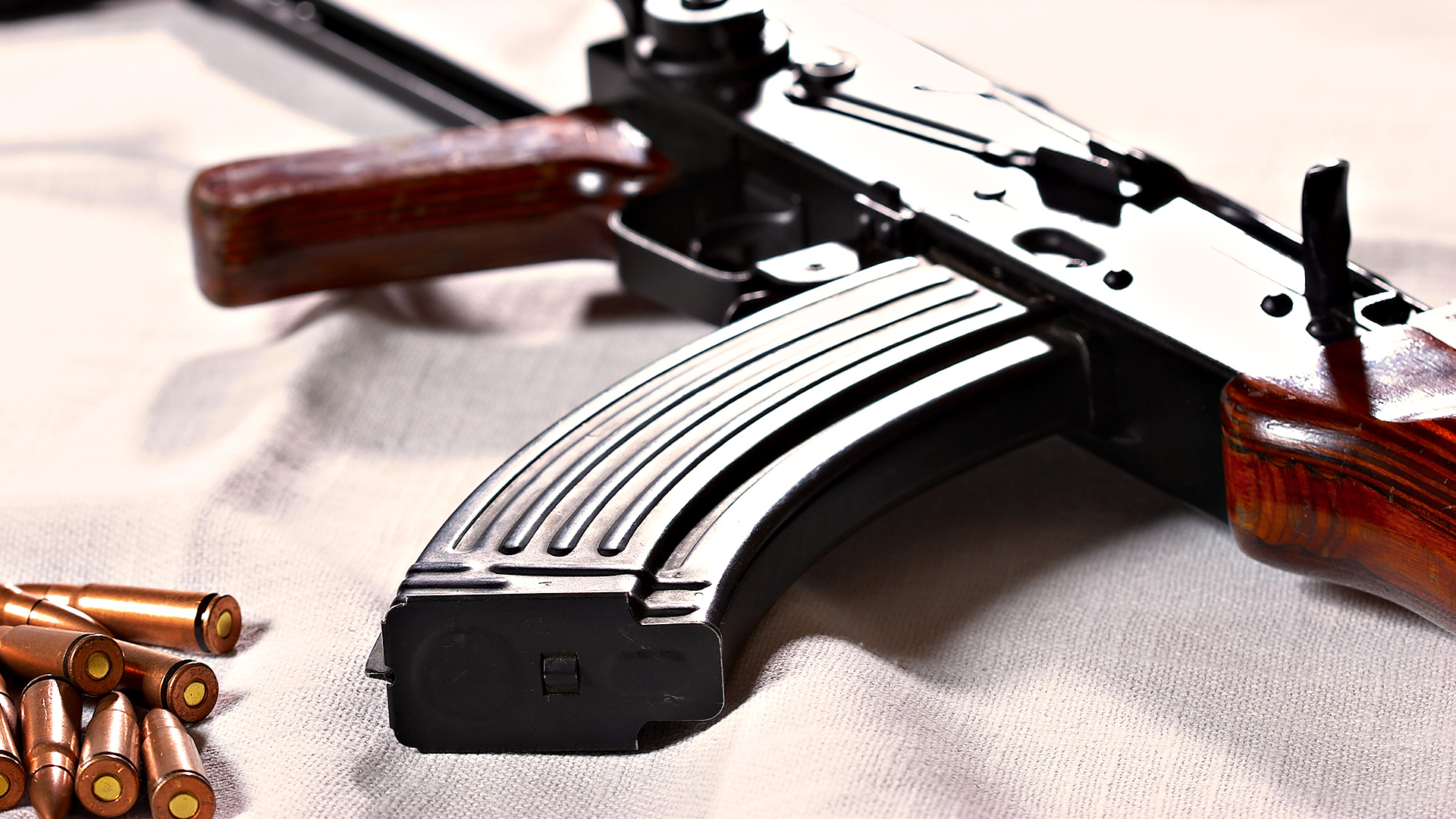 Kalashnikov Rifle Desktop Wallpaper On Latoro