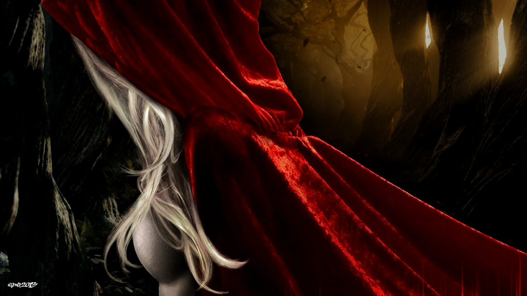 Red Riding Hood Dark Fantasy By Elclon