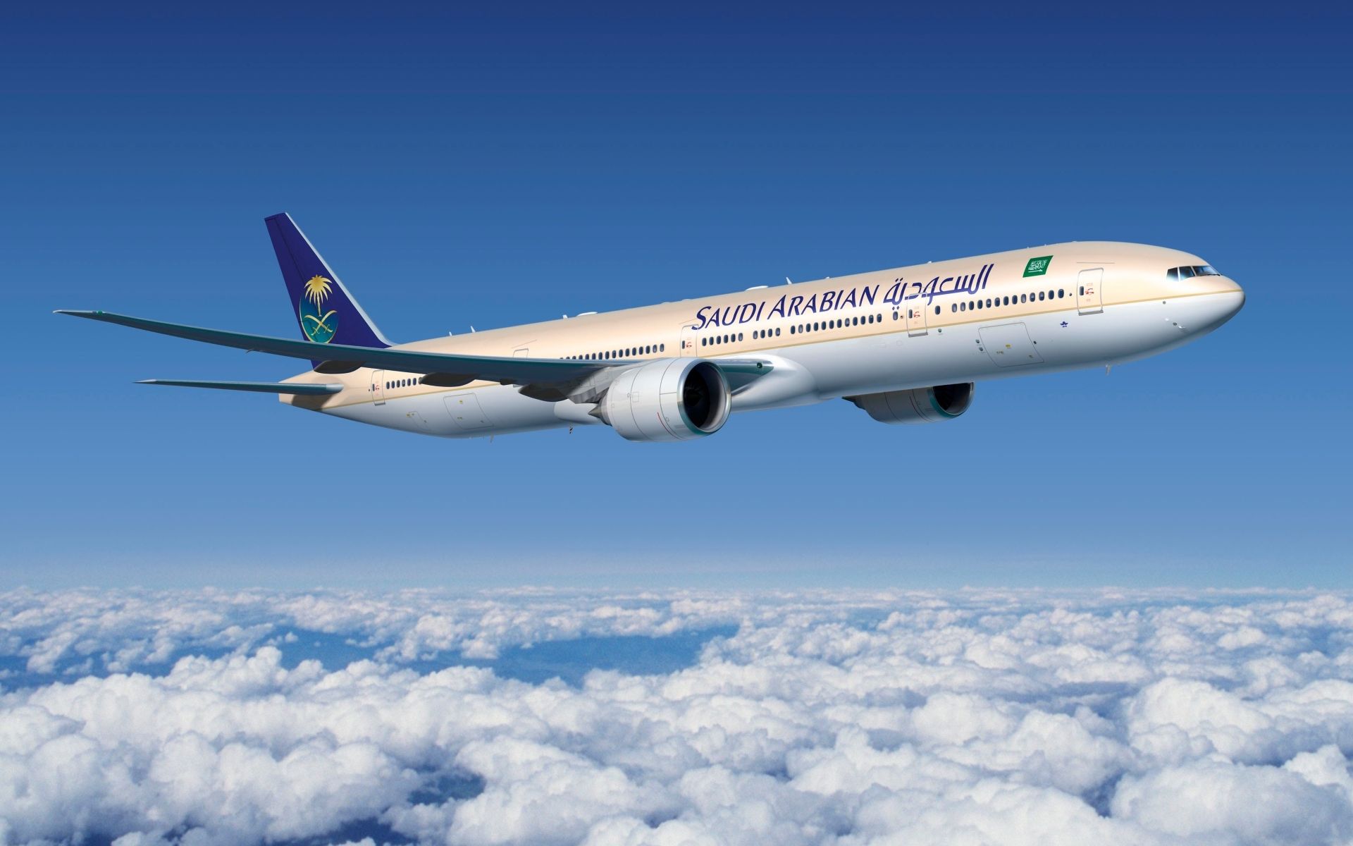 Boeing 777  Saudi Arabian Airlines   HD wallpaper download Best