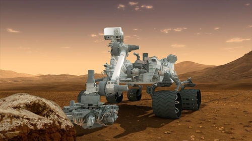 Con La Reci N Llegada Del Astrom Vil De Exploraci Curiosity Mars
