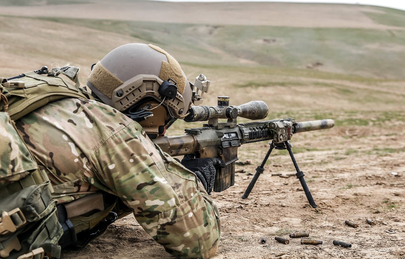 Wallpaper Afghanistan United States Spec Ops Sr Sniper Rifle
