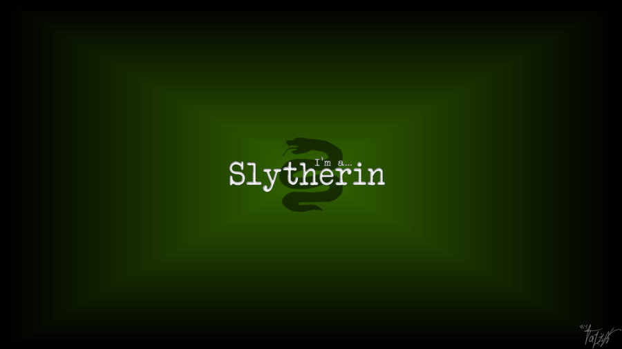 Hogwarts House Minimalist Wallpaper Slytherin by TheLadyAvatar on