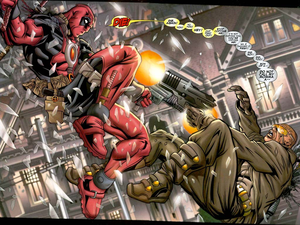 Marvel Ics Deadpool Wallpaper