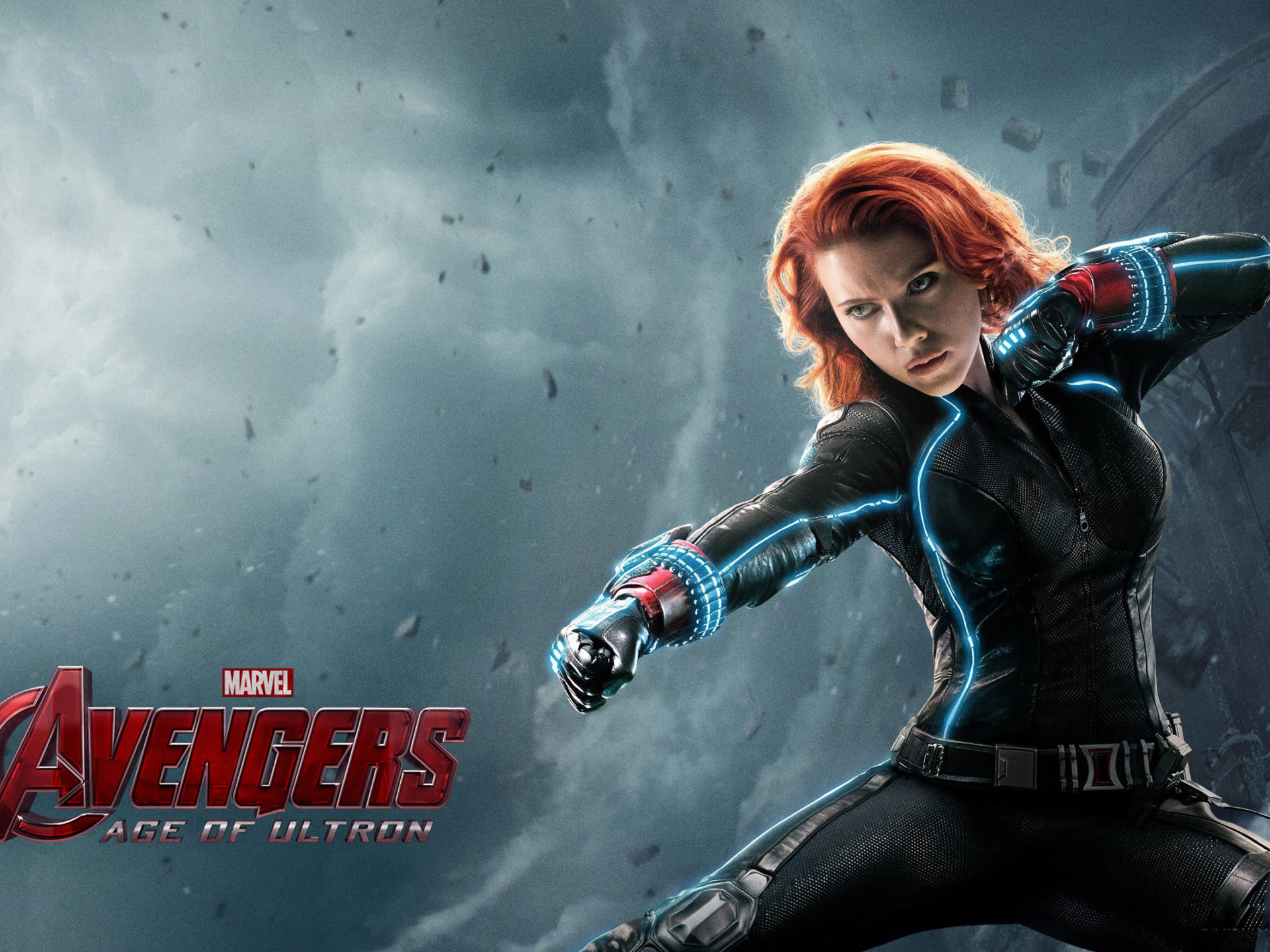 Marvel Avengers Age Of Ultron Black Widow Scarlett Johansson HD