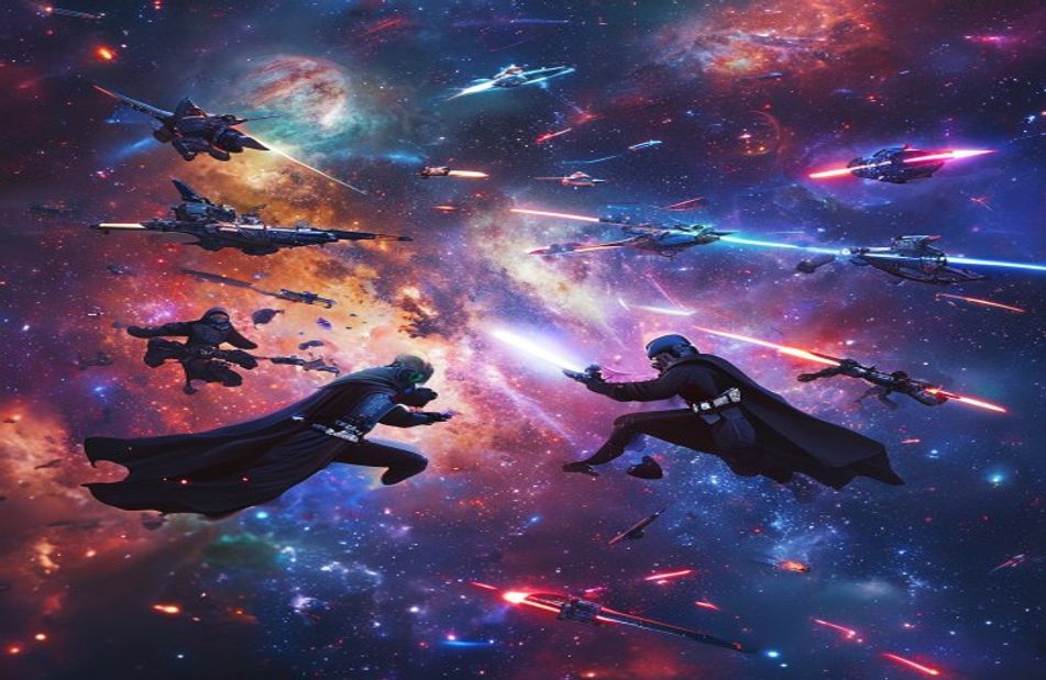 Dual Screen Wallpaper Star Wars