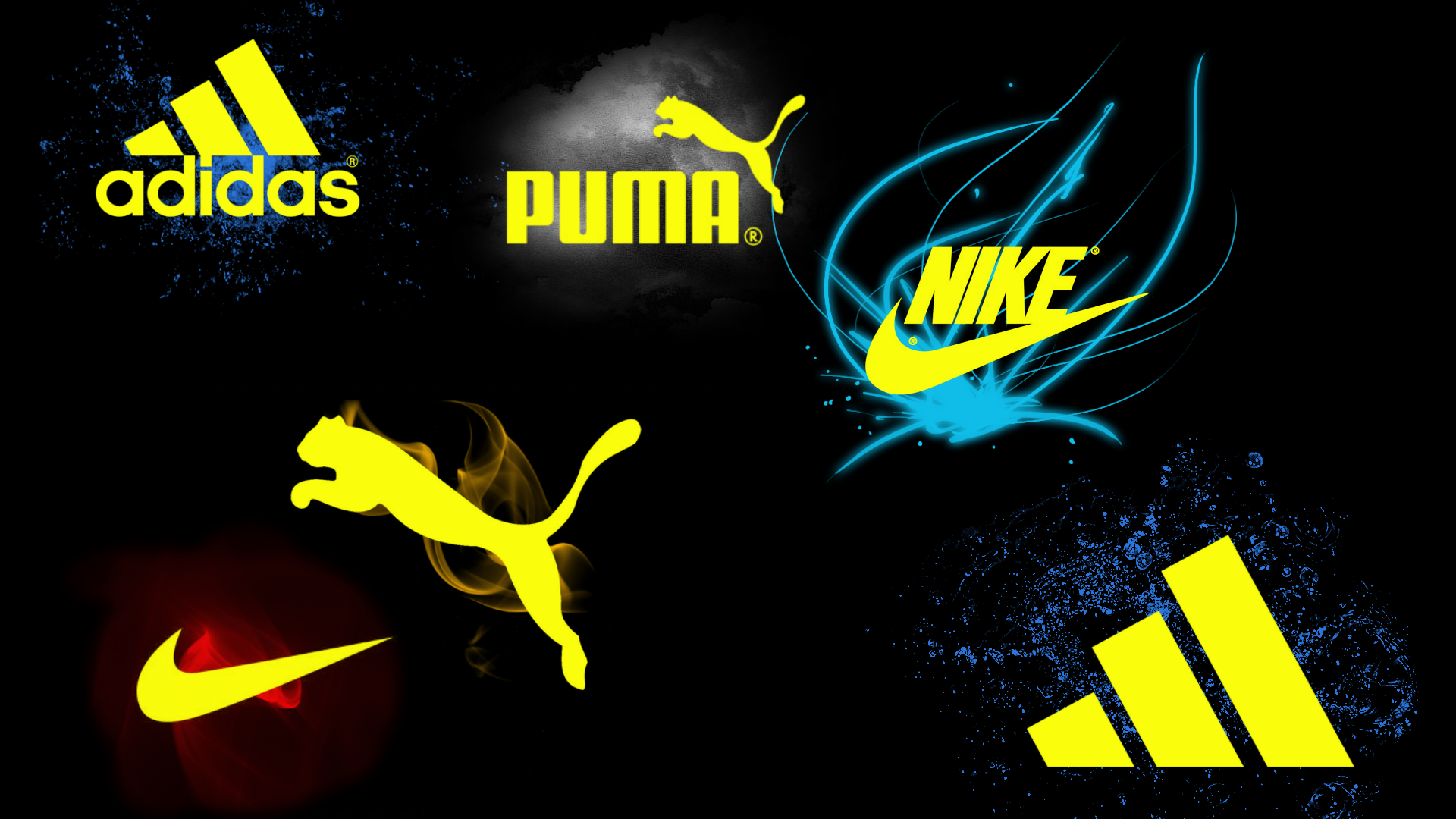 Nike Adidas Puma By Marijn55