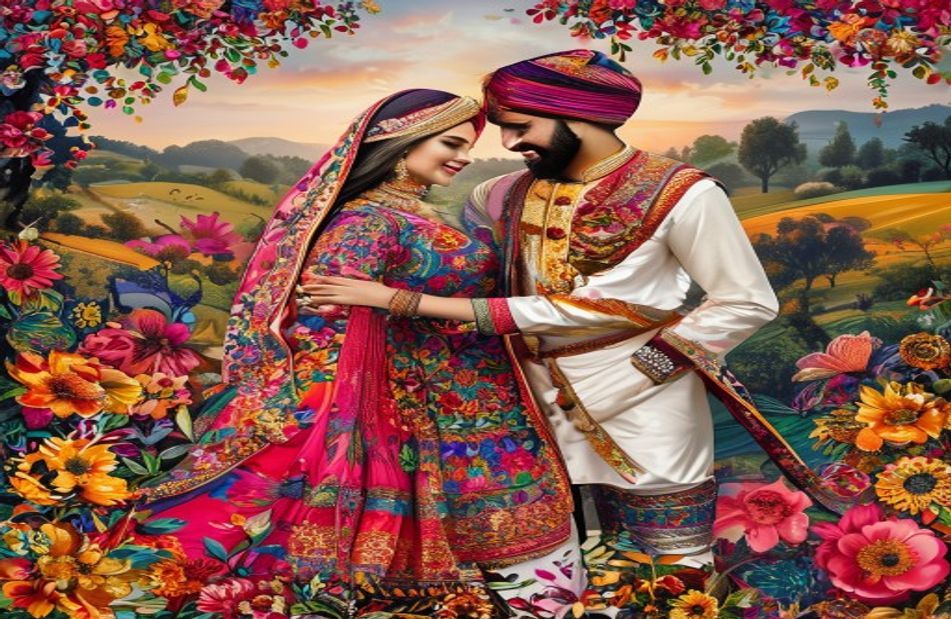 Punjabi Couples Wallpaper