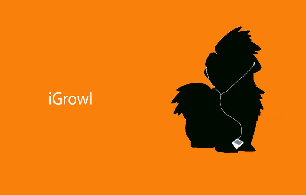 Growlithe Background For Mac Igrowl By Gavinthelemon