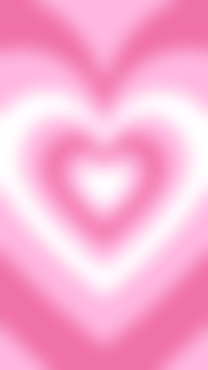 Pink Aura Heart Wallpaper