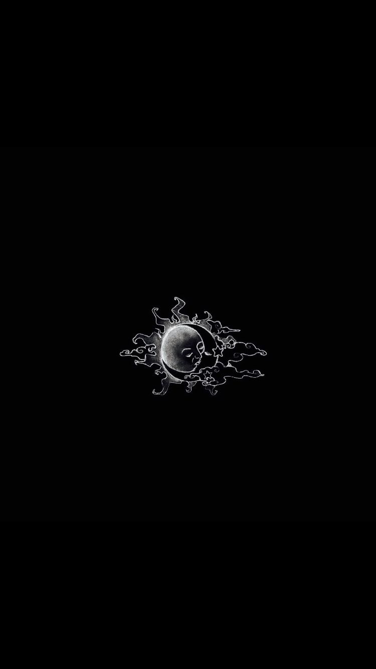 Trippy Dark Aesthetic Wallpaper