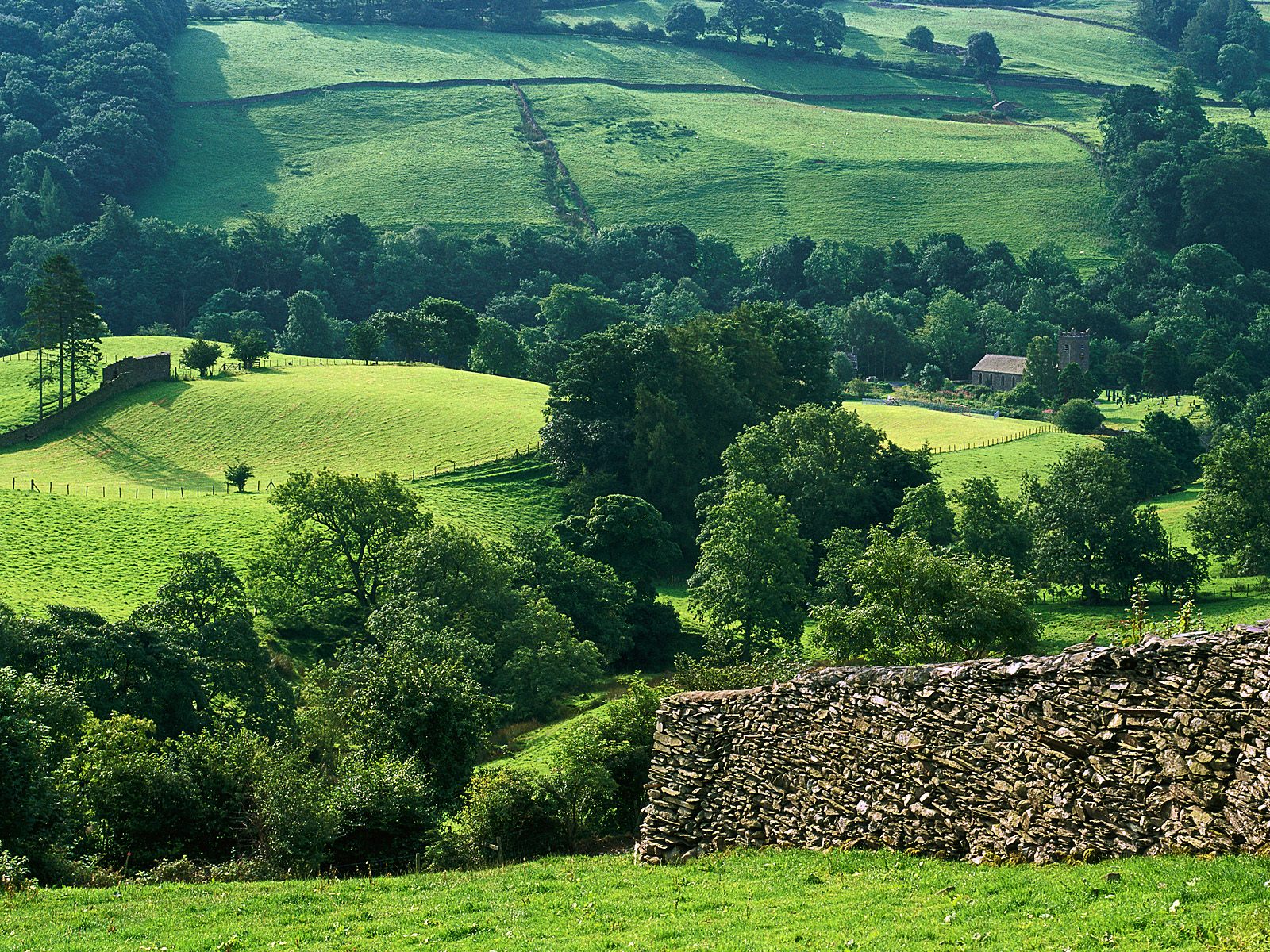 Hills Of Troutbeck Lake District England Photography Desktop