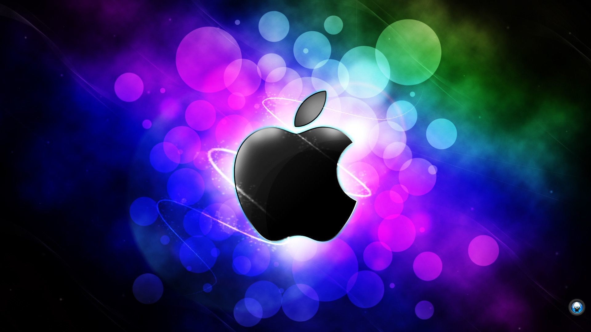 Cool Apple Logo Wallpaper