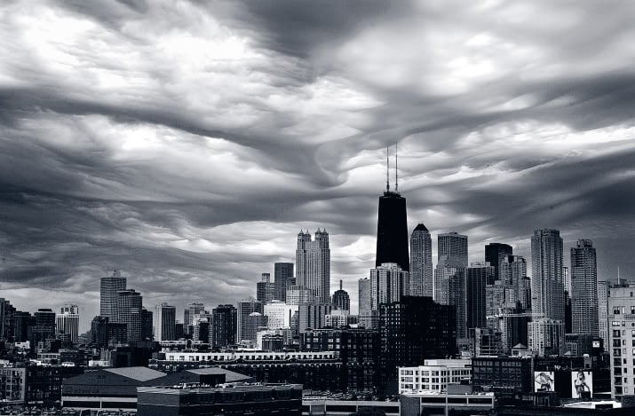 chicago skyline desktop wallpaper Chicago Skyline Graphics Code 715x469