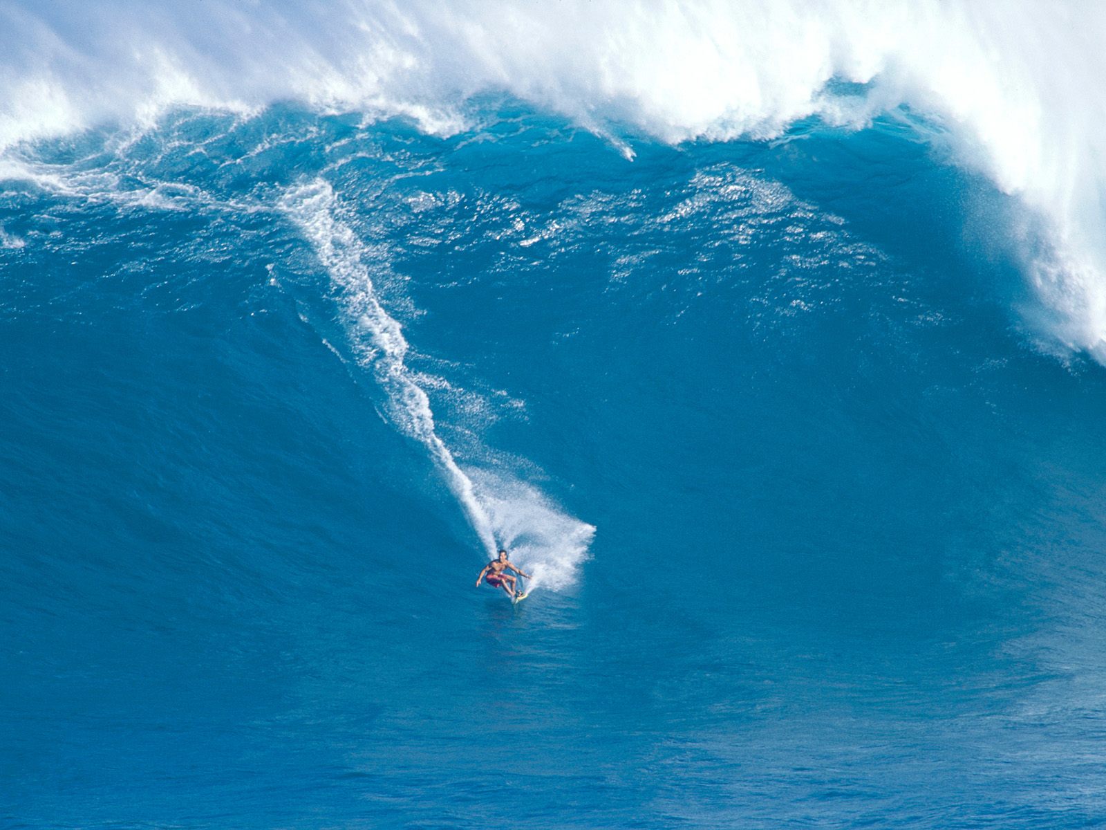 Maui Waves Wallpaper Stock Photos