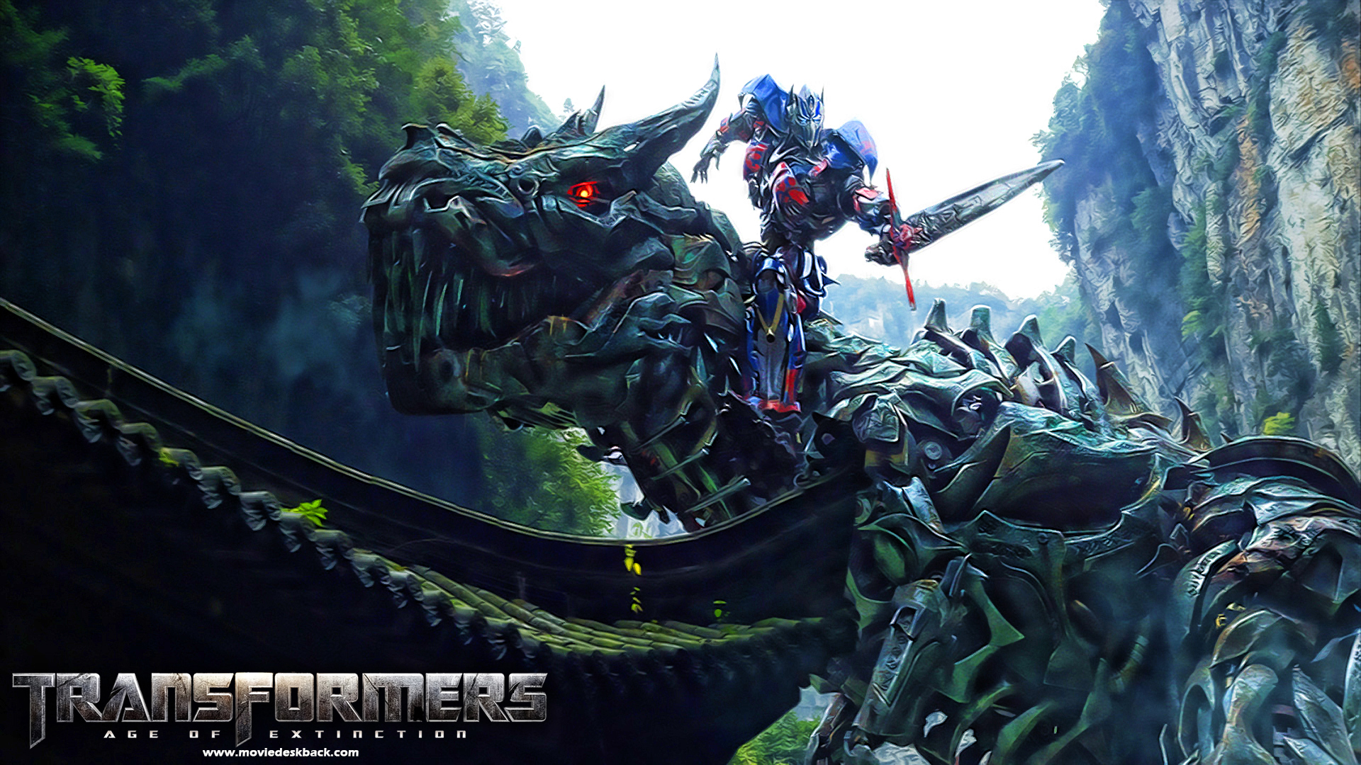 Transformers Age of Extinction poster and a wallpaper   Movie