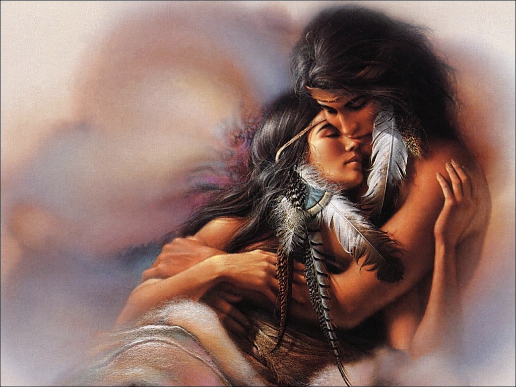 Native American Love Wallpaper