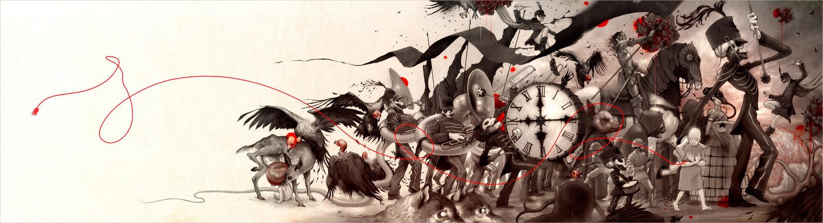 Super Punch The Black Parade By James Jean