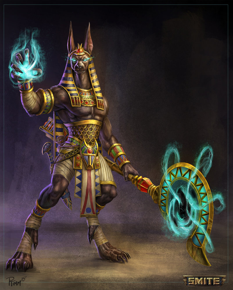 Official Smite Anubis Concept by PTimm on