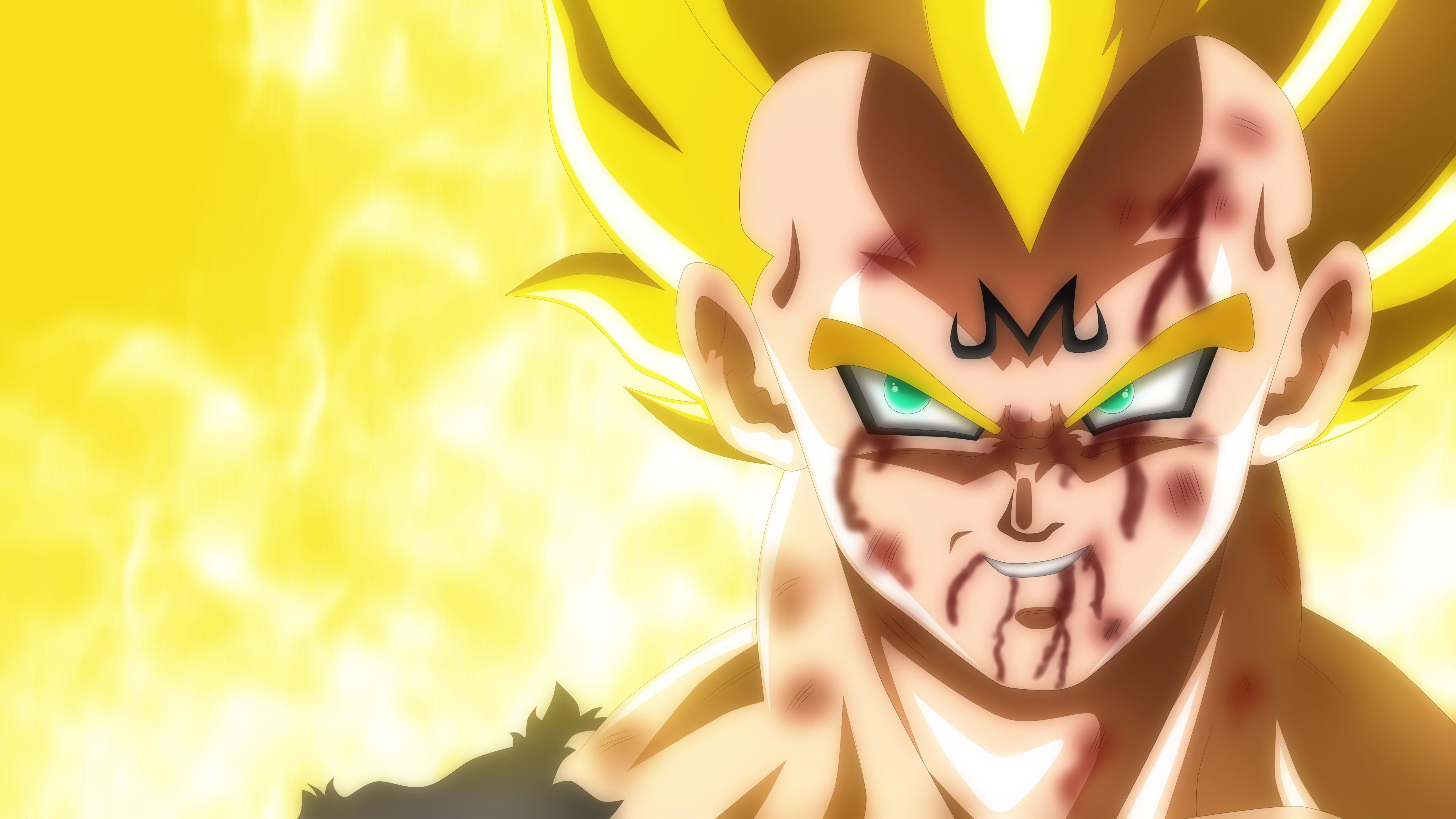 Ss Majin Vegeta Awesome Android Red