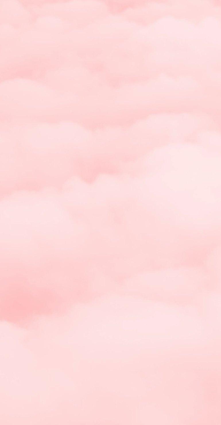 Pink Aesthetic Pictures Fluffy Cloud Idea Wallpaper