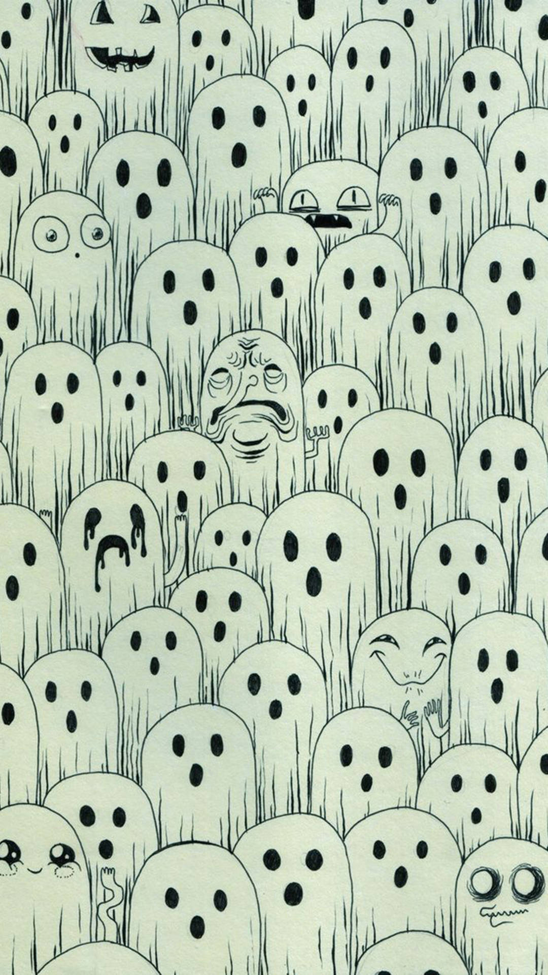 Ghost Aesthetic Wallpaper