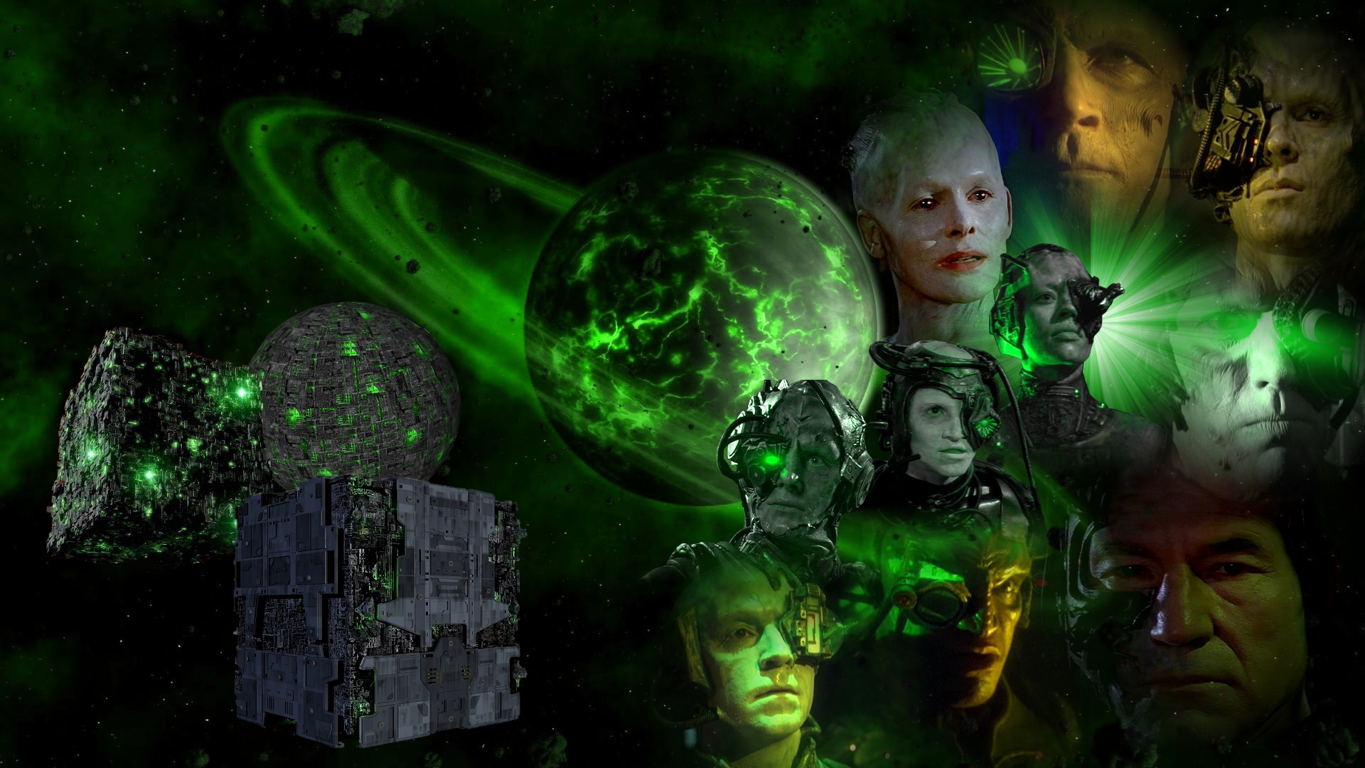 Borg Wallpaper By Lordradim