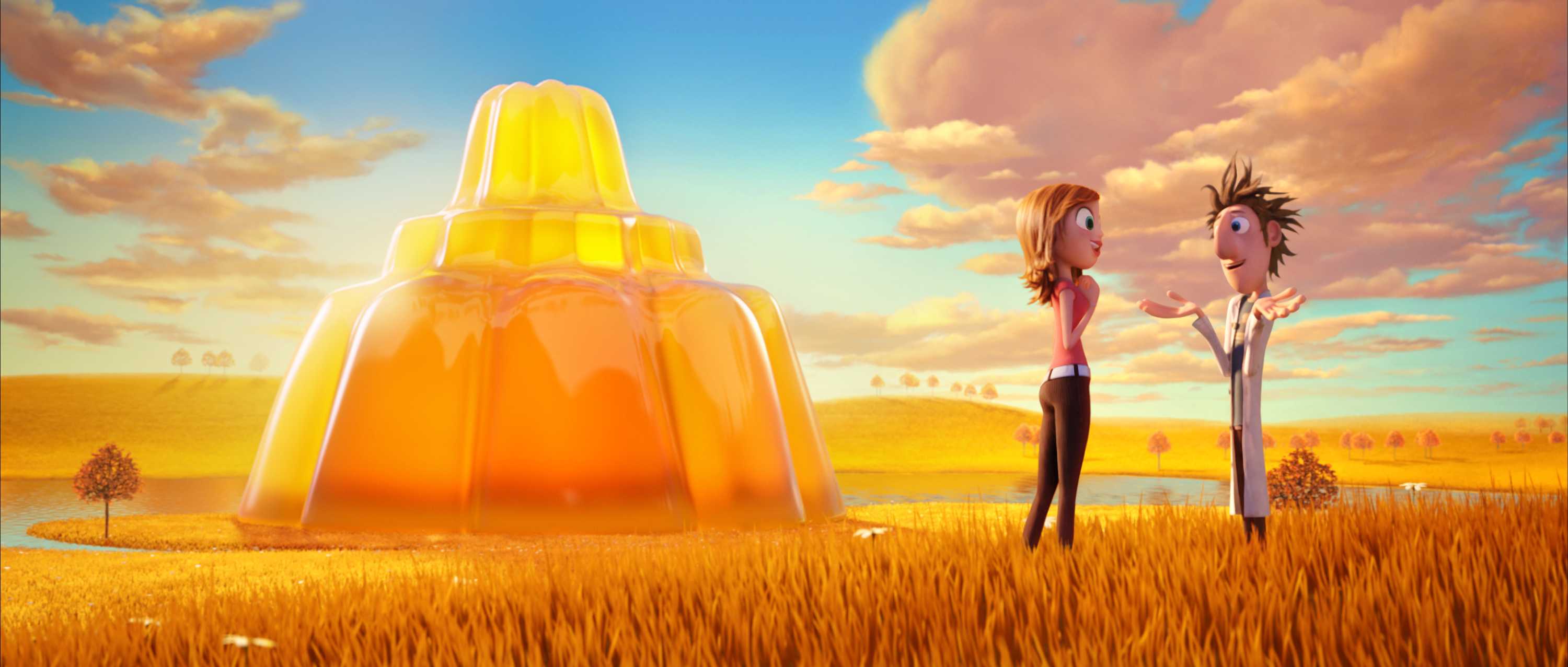 Cloudy With A Chance Of Meatballs HD Wallpaper Background Image