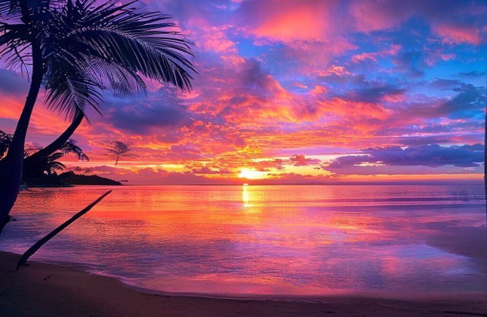 Beach Sunrise Wallpaper
