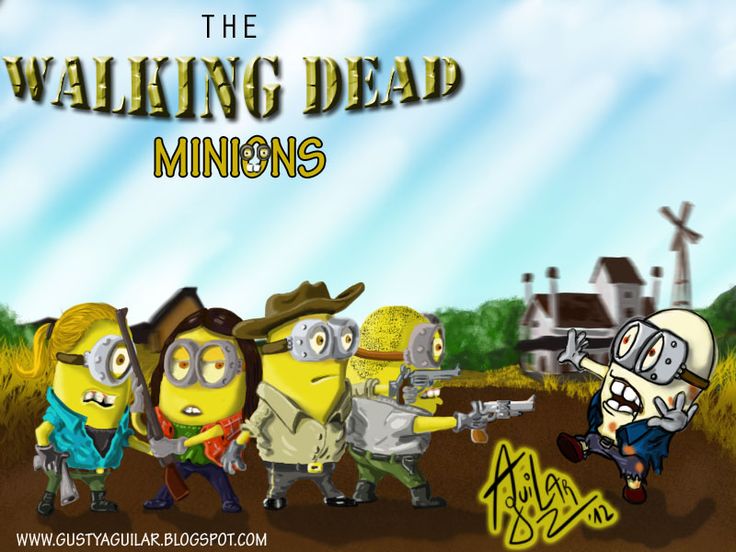 The Walking Dead Minions Wallpaper Hot HD